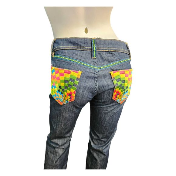 COOGI Denim - COOGI Embroidered Pocket Jeans straight Size 8